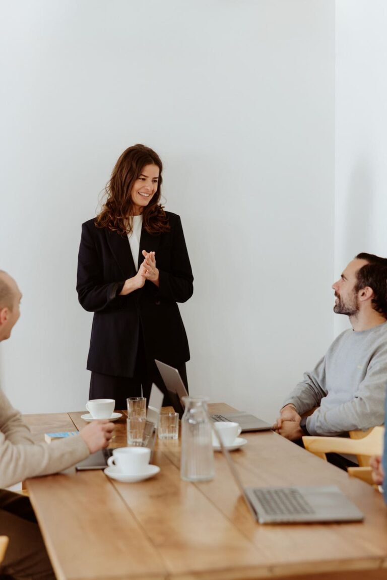 karen tougeron dans un atelier de coaching